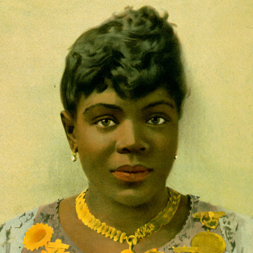 Poster of singer Madame M. Sissieretta Jones, known as The Black Patti.